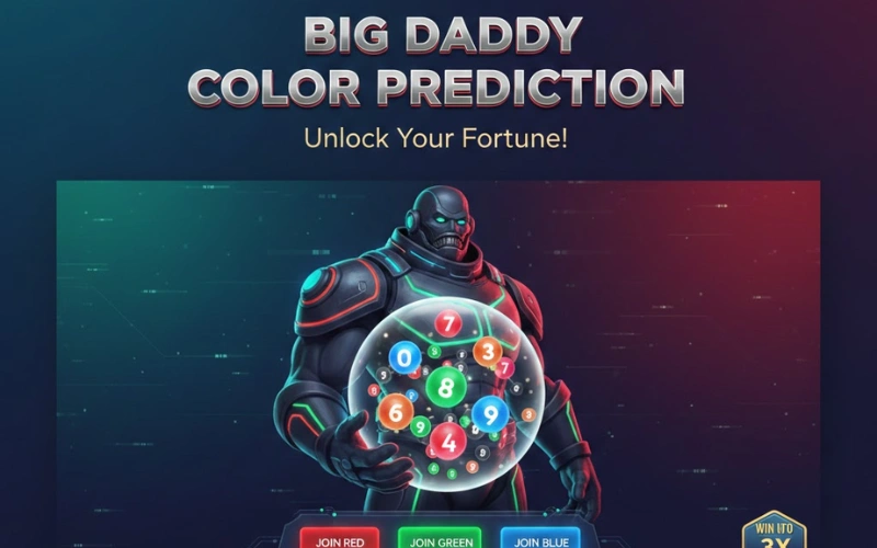 big daddy colour prediction​ at Colour Game Club featured image